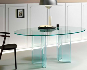 glass table