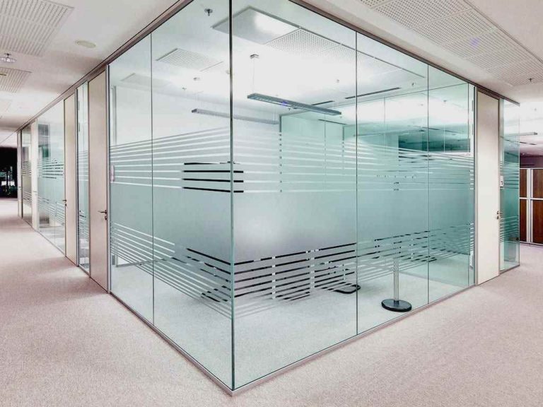 frosted-glass-partition - HongJia Glass