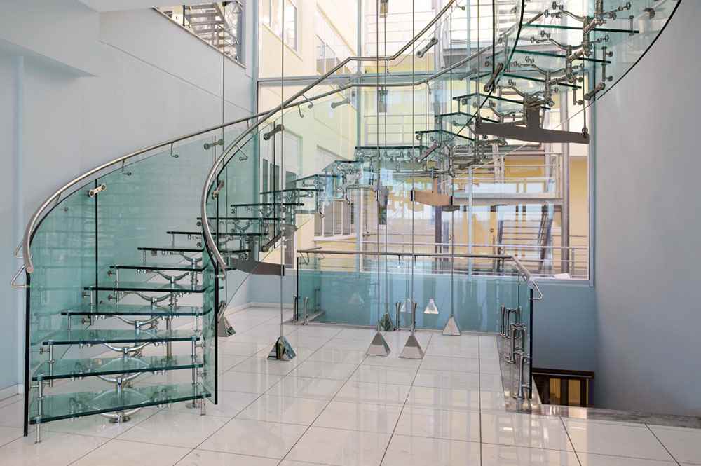 Glass Stair Railing System Hongjia Architectural Glass