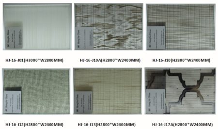 Fabric Laminated Glass Series - Hongjia Architectural Glass