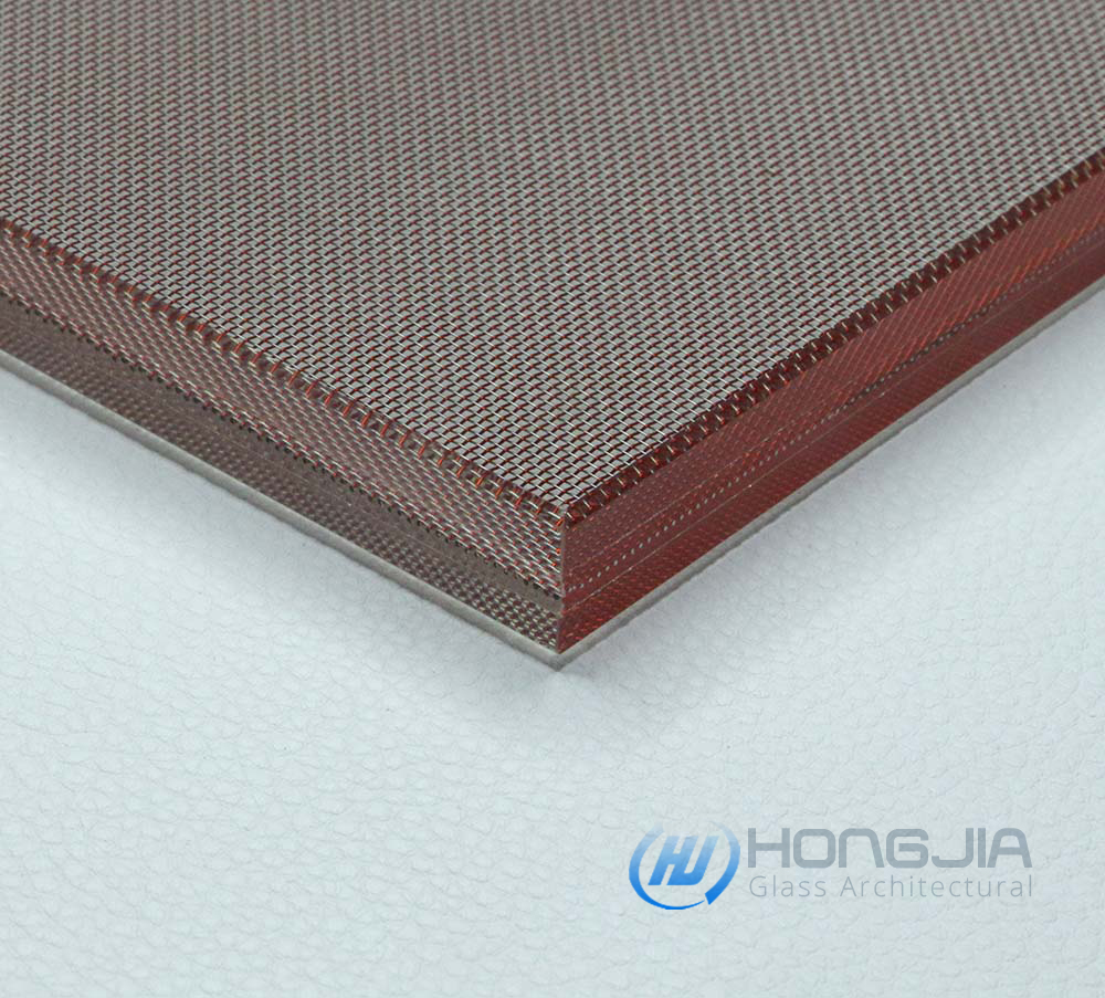 mesh laminated glass